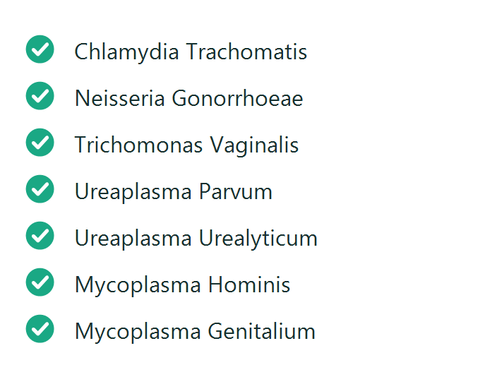 Pathogens screened